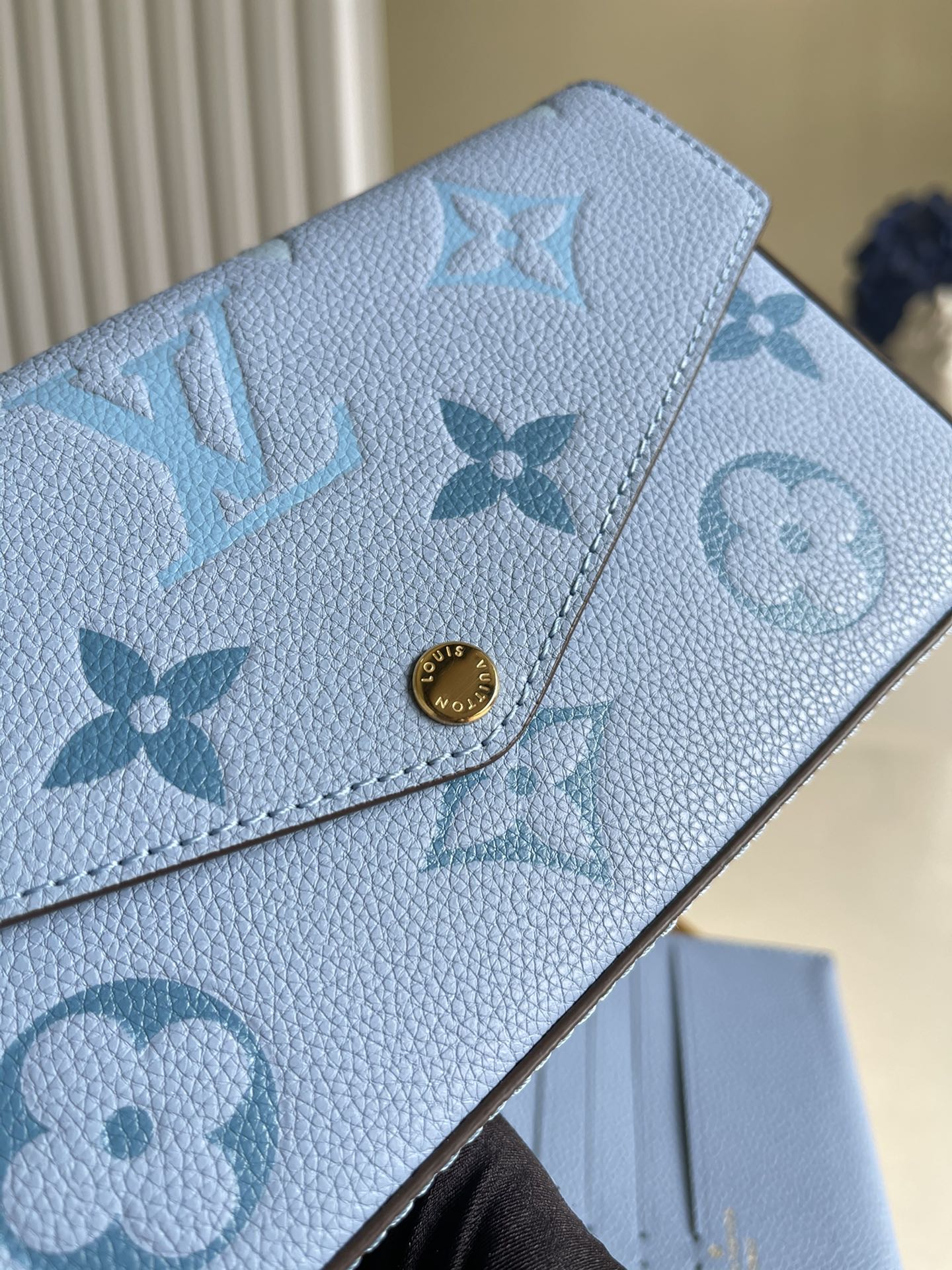 Louis Vuitton Vitorine Wallet 21cm Blue