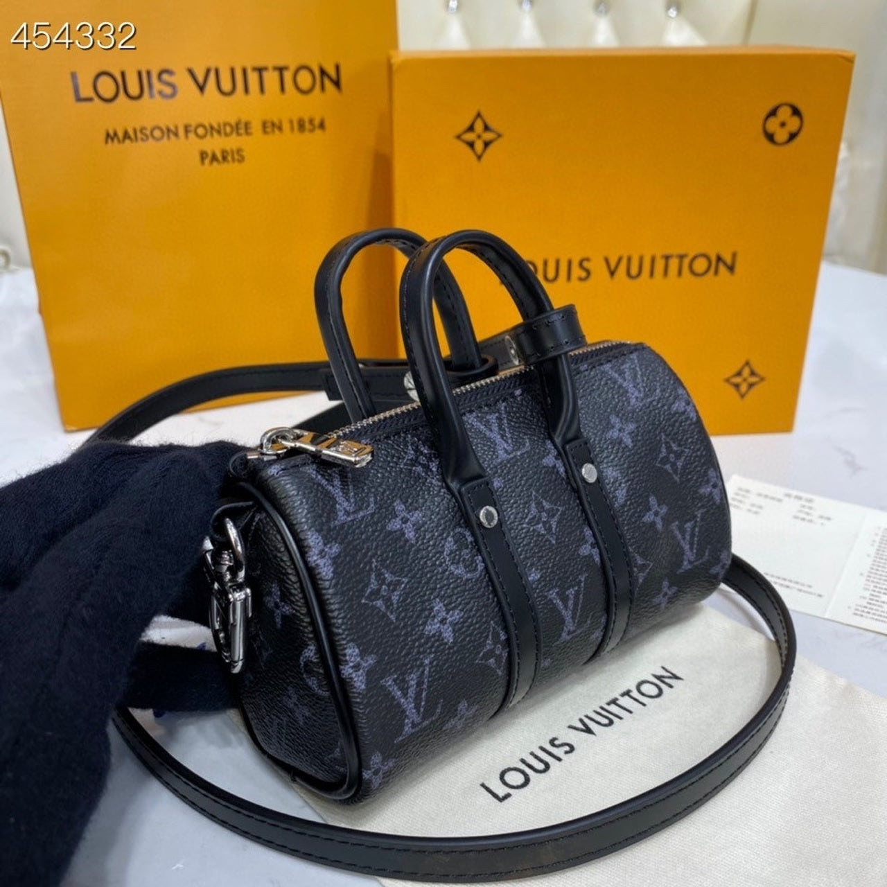 Louis Vuitton Mini Bag 11cm Monogram Canvas Spring/Summer Collection M45679 Black